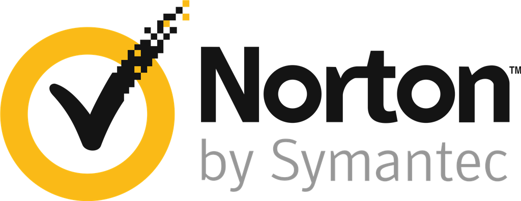 Norton by Symantec logotype, transparent .png, medium, large