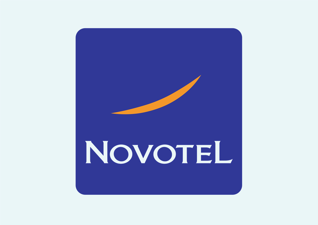 Novotel logotype, transparent .png, medium, large