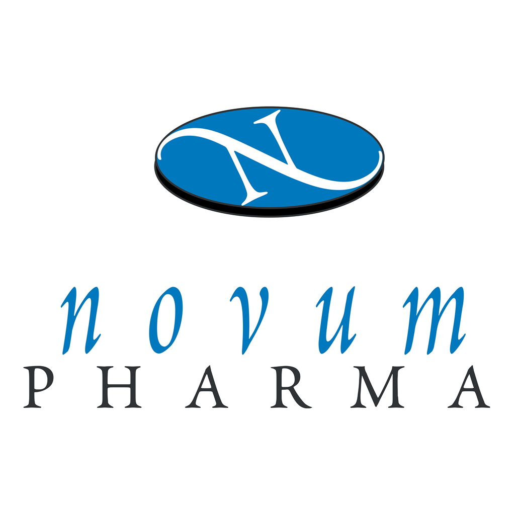 Novum Pharma logotype, transparent .png, medium, large