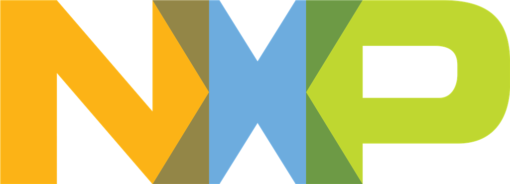 NXP Semiconductors logotype, transparent .png, medium, large