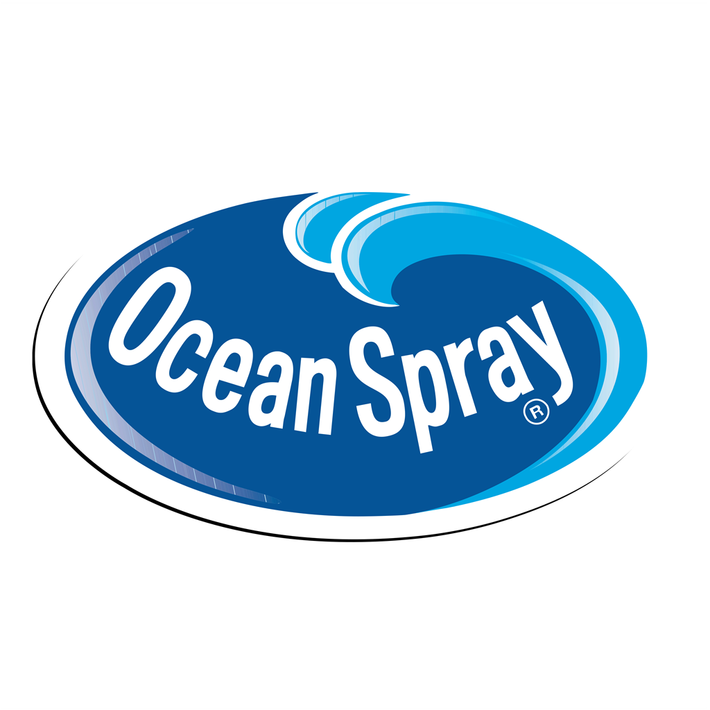 Ocean Spray logotype, transparent .png, medium, large