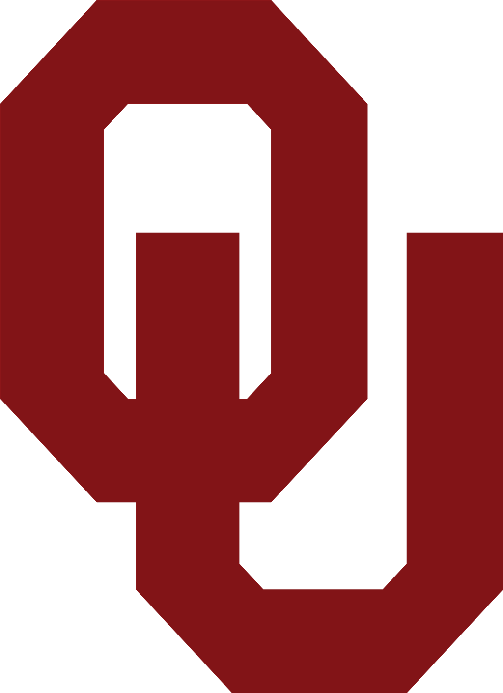 Oklahoma Sooners logotype, transparent .png, medium, large