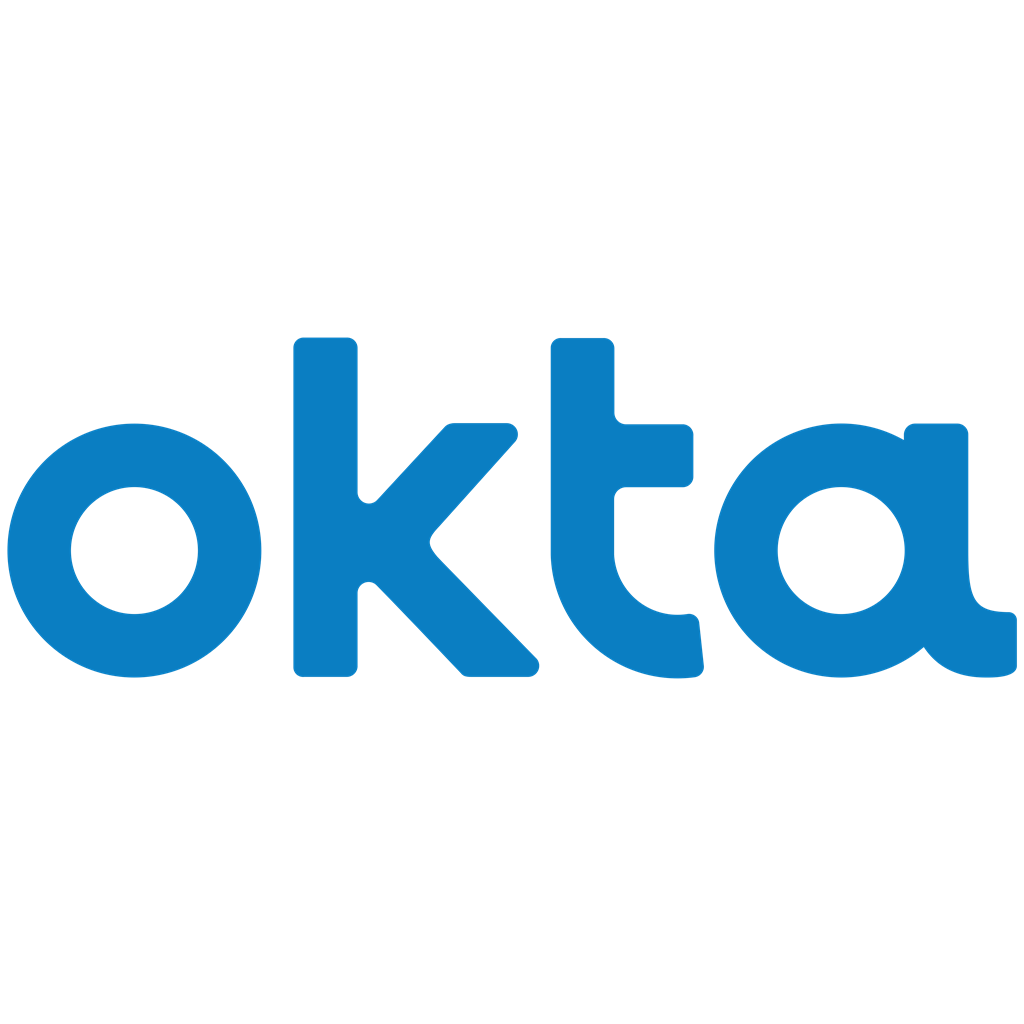 Okta logotype, transparent .png, medium, large