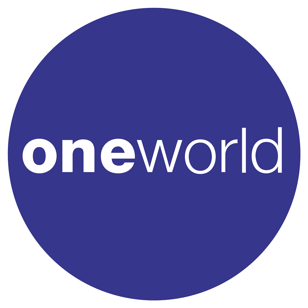 Oneworld logotype, transparent .png, medium, large