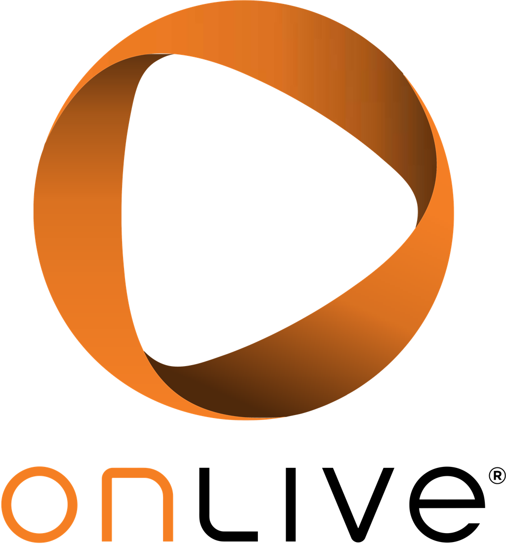 OnLive logotype, transparent .png, medium, large