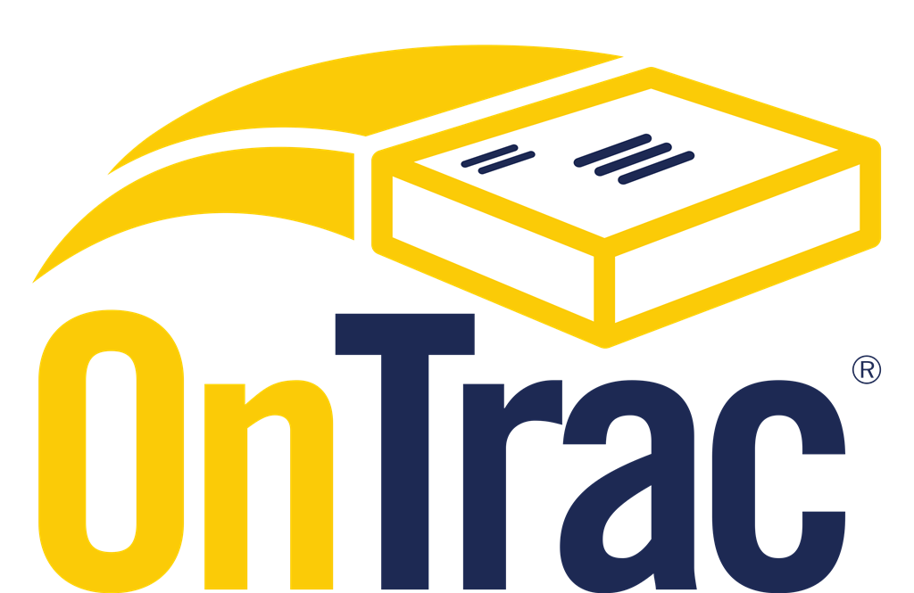 OnTrac logotype, transparent .png, medium, large