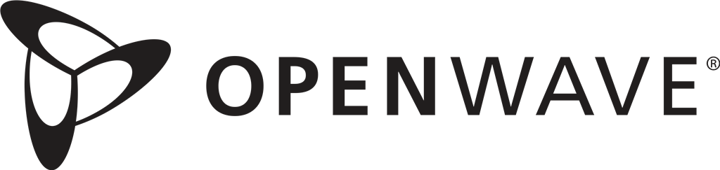 Openwave logotype, transparent .png, medium, large