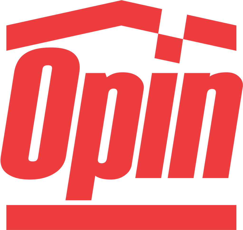 Opin logotype, transparent .png, medium, large