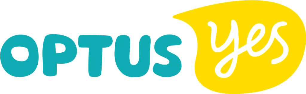 Optus logotype, transparent .png, medium, large