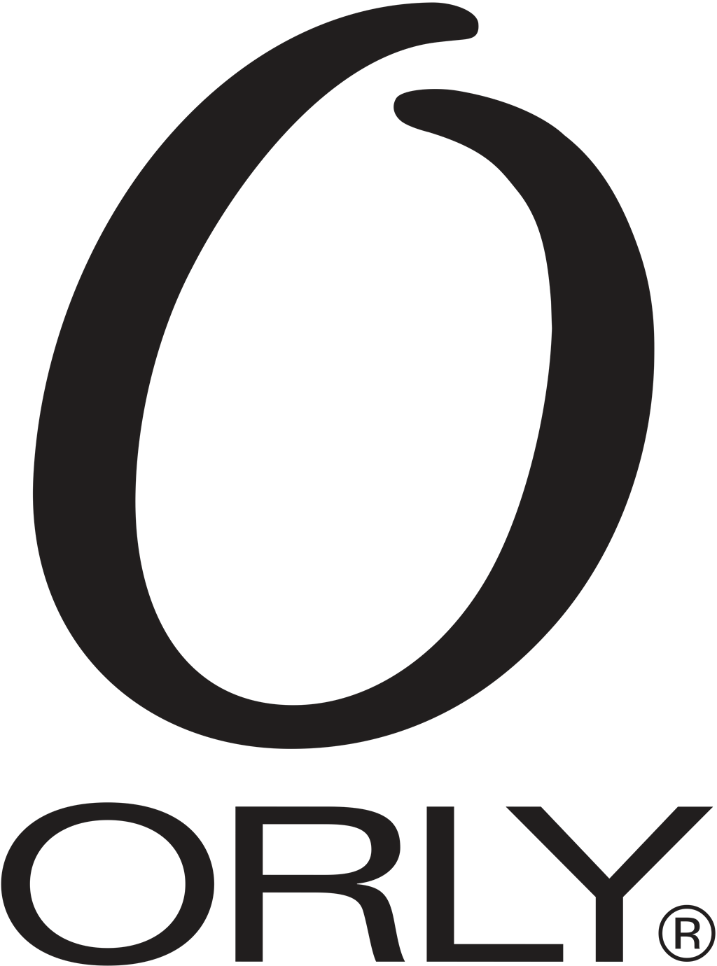 Orly logotype, transparent .png, medium, large