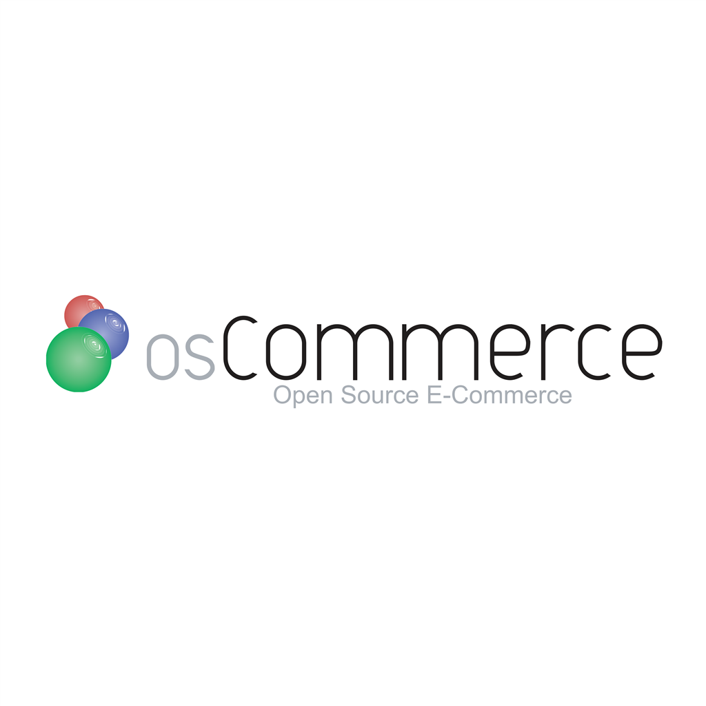 OSCommerce logotype, transparent .png, medium, large