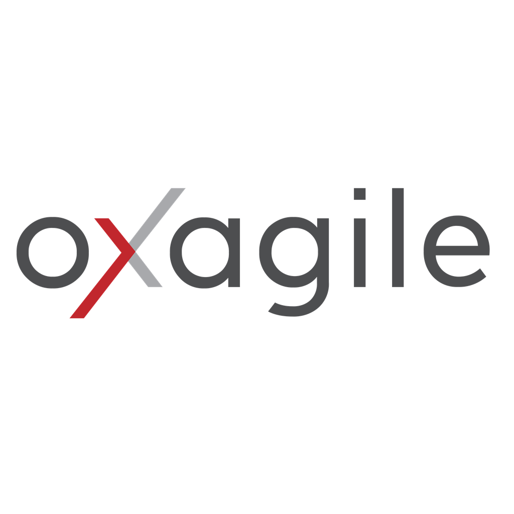 Oxagile logotype, transparent .png, medium, large