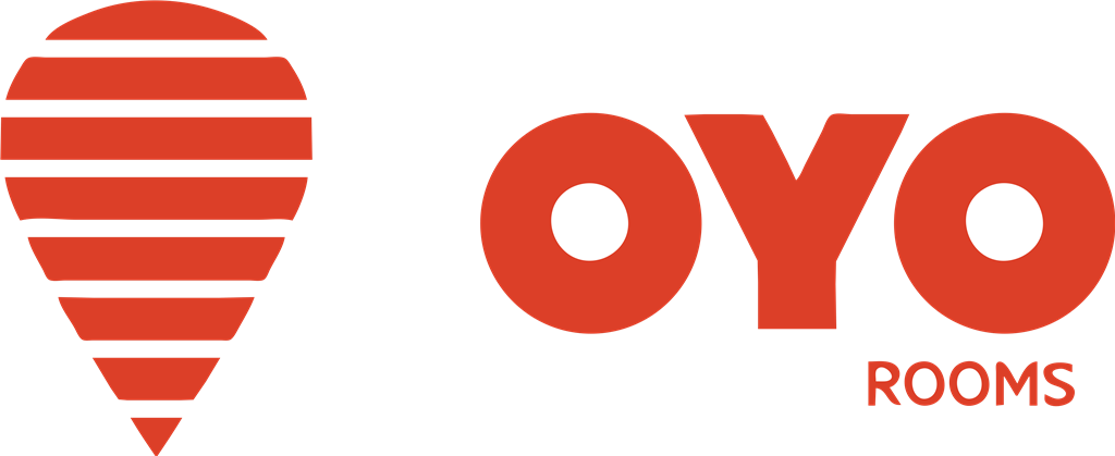 OYO Rooms logotype, transparent .png, medium, large