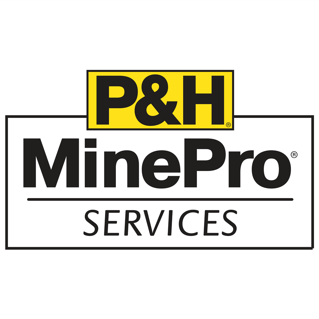 P&H MinePro Services logotype, transparent .png, medium, large