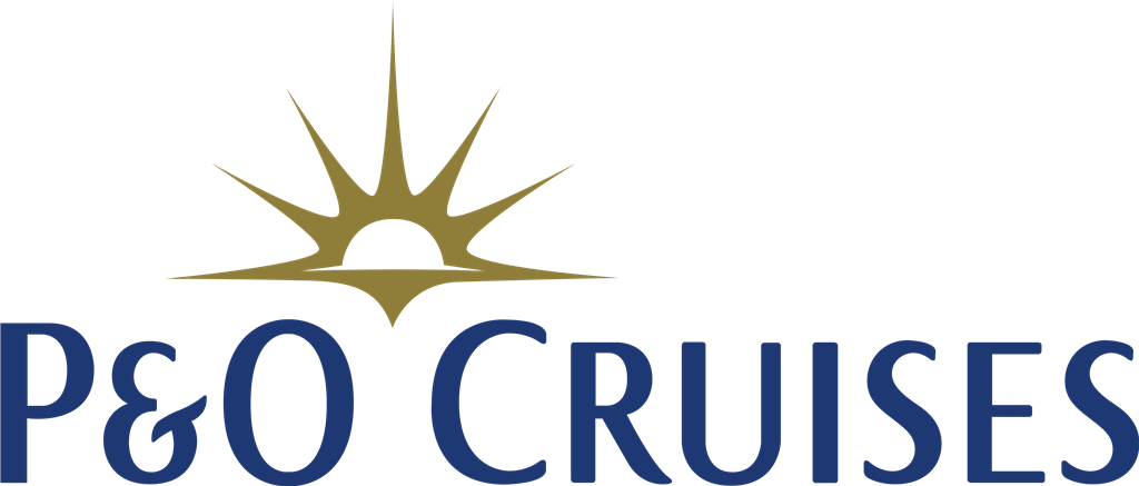 P&O Cruises logotype, transparent .png, medium, large