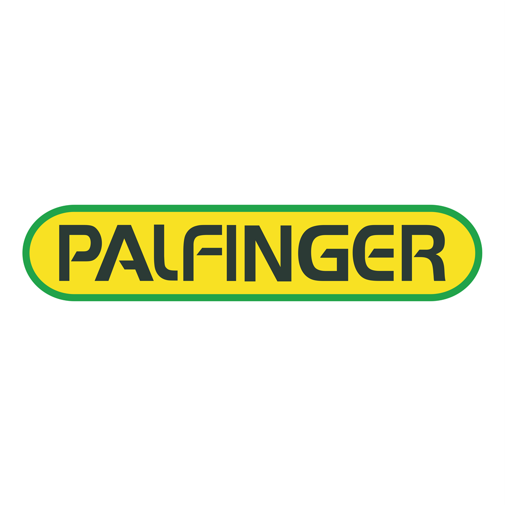 Palfinger logotype, transparent .png, medium, large