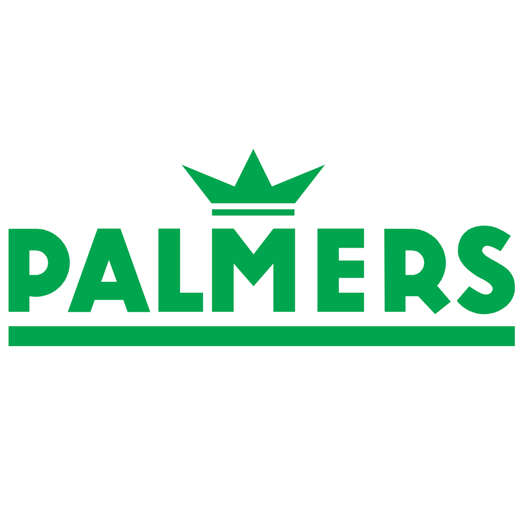 Palmers logotype, transparent .png, medium, large
