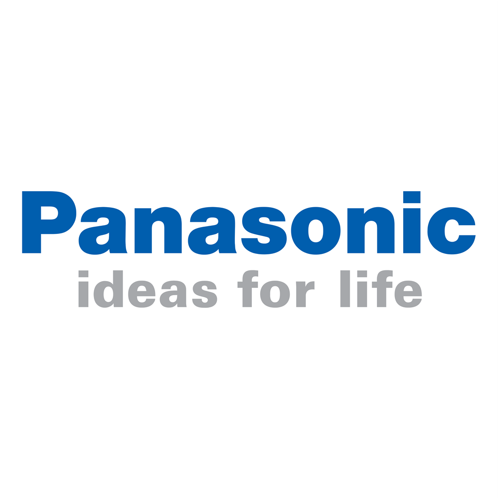 Panasonic logotype, transparent .png, medium, large