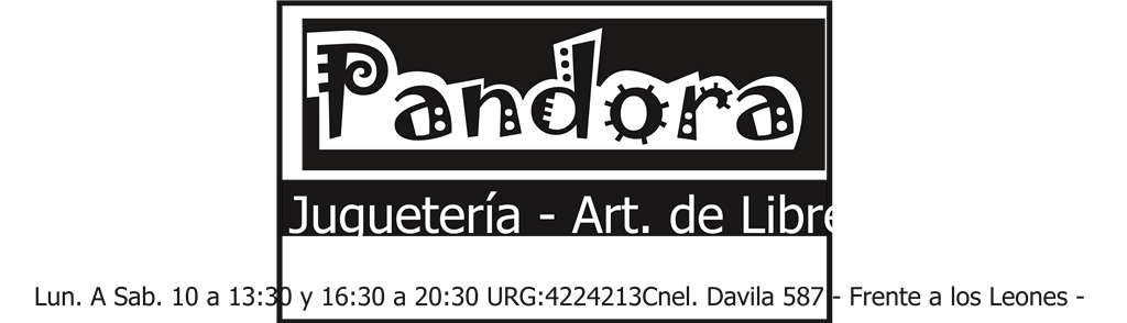 Pandora logotype, transparent .png, medium, large