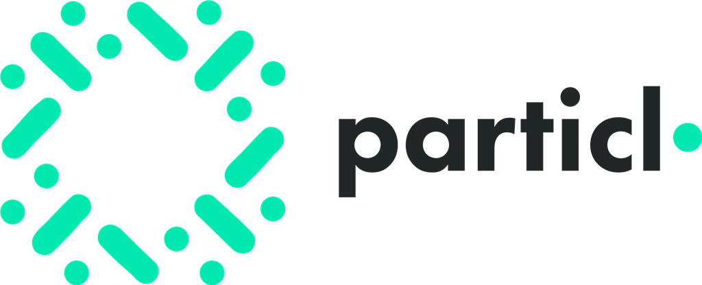 Particl logotype, transparent .png, medium, large