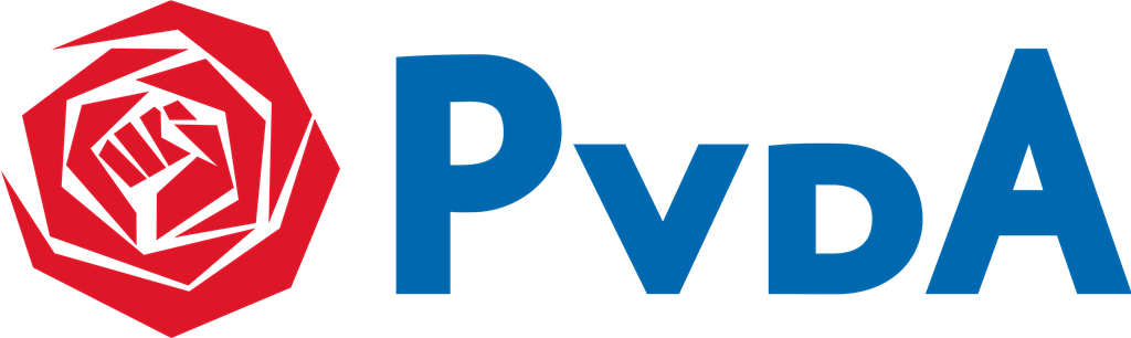 Partij van de Arbeid logotype, transparent .png, medium, large