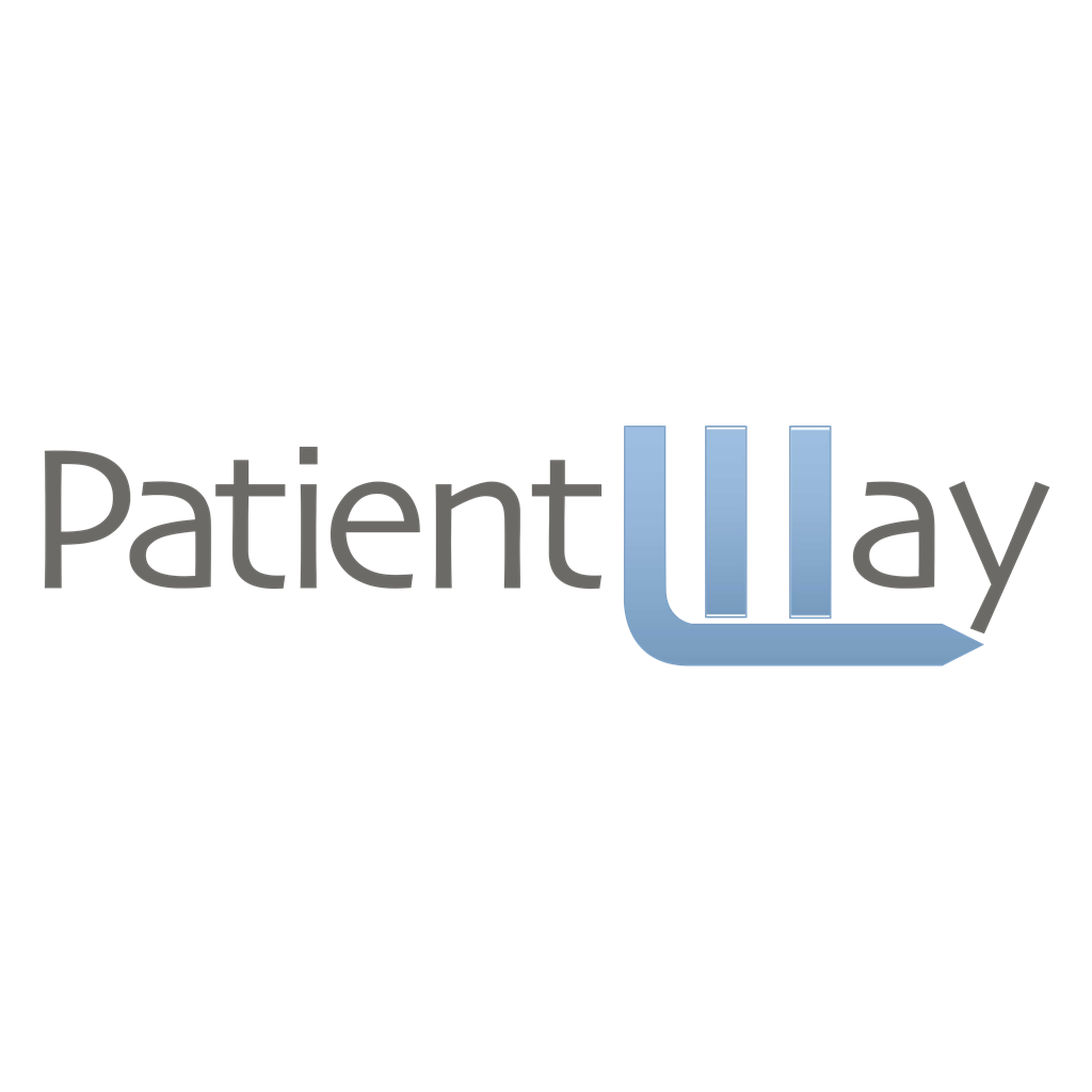 PatientWay logotype, transparent .png, medium, large