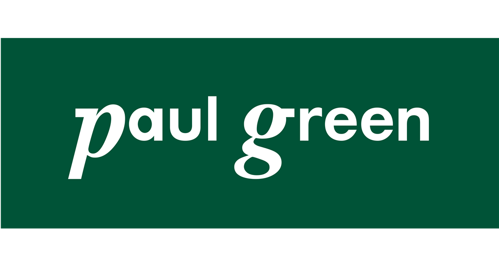 Paul Green logotype, transparent .png, medium, large
