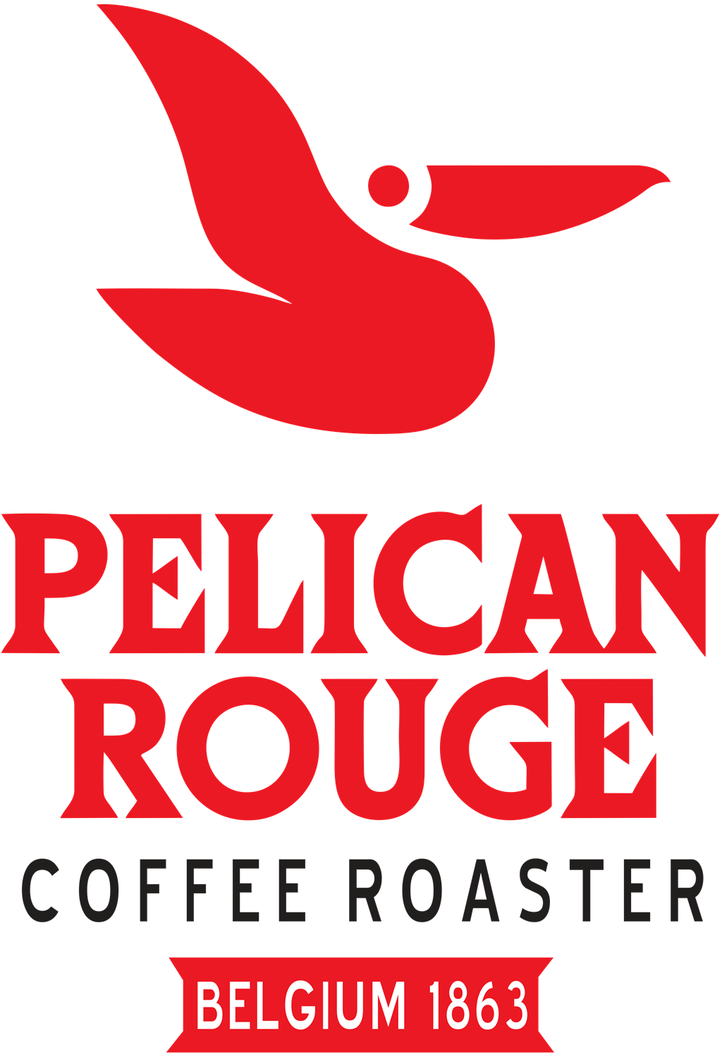 Pelican Rouge logotype, transparent .png, medium, large