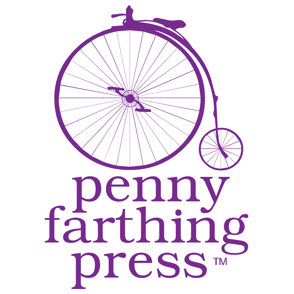 Penny Farthing Press logotype, transparent .png, medium, large