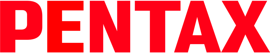 Pentax logotype, transparent .png, medium, large