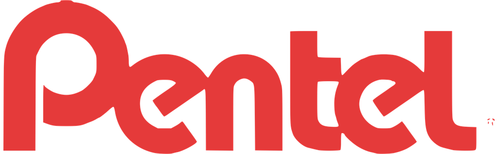 Pentel logotype, transparent .png, medium, large