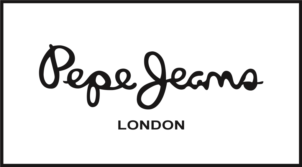 Pepe Jeans logotype, transparent .png, medium, large