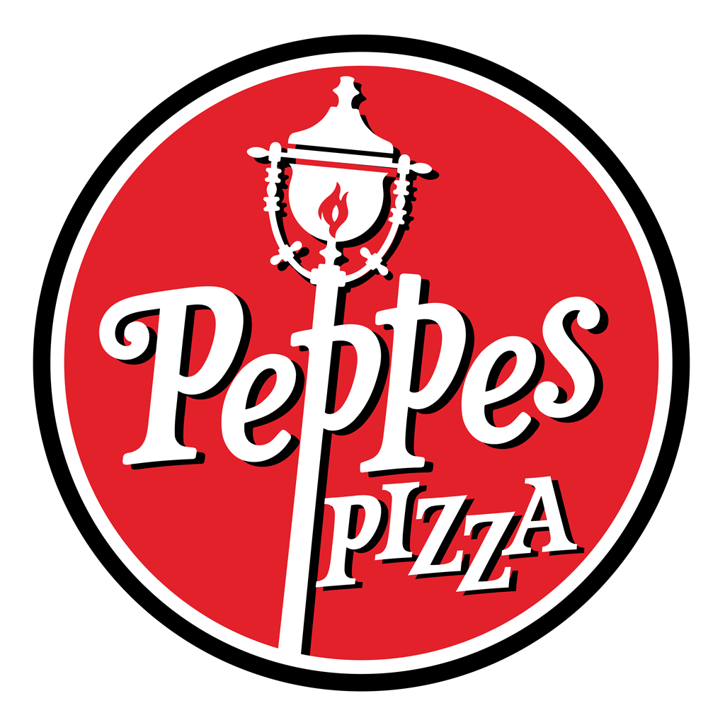 Peppes Pizza logotype, transparent .png, medium, large