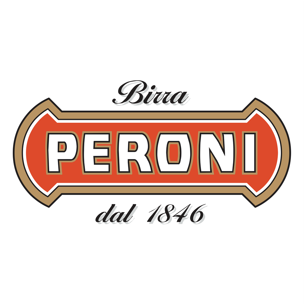 Peroni Birra logotype, transparent .png, medium, large