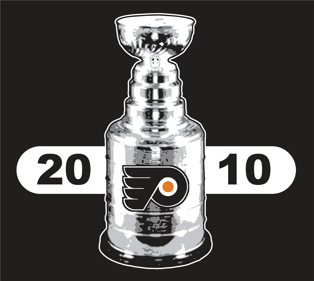 Philadelphia Flyers logotype, transparent .png, medium, large