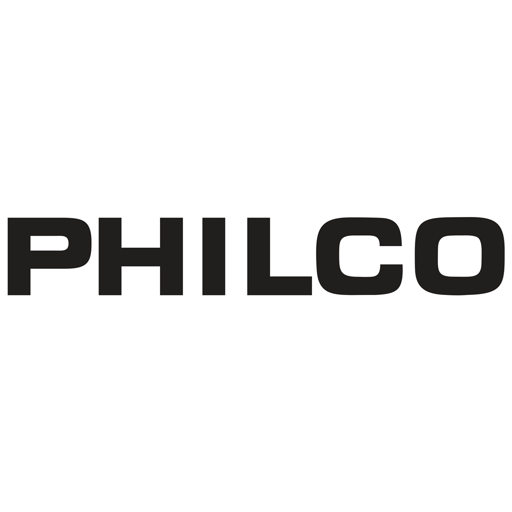 Philco logotype, transparent .png, medium, large