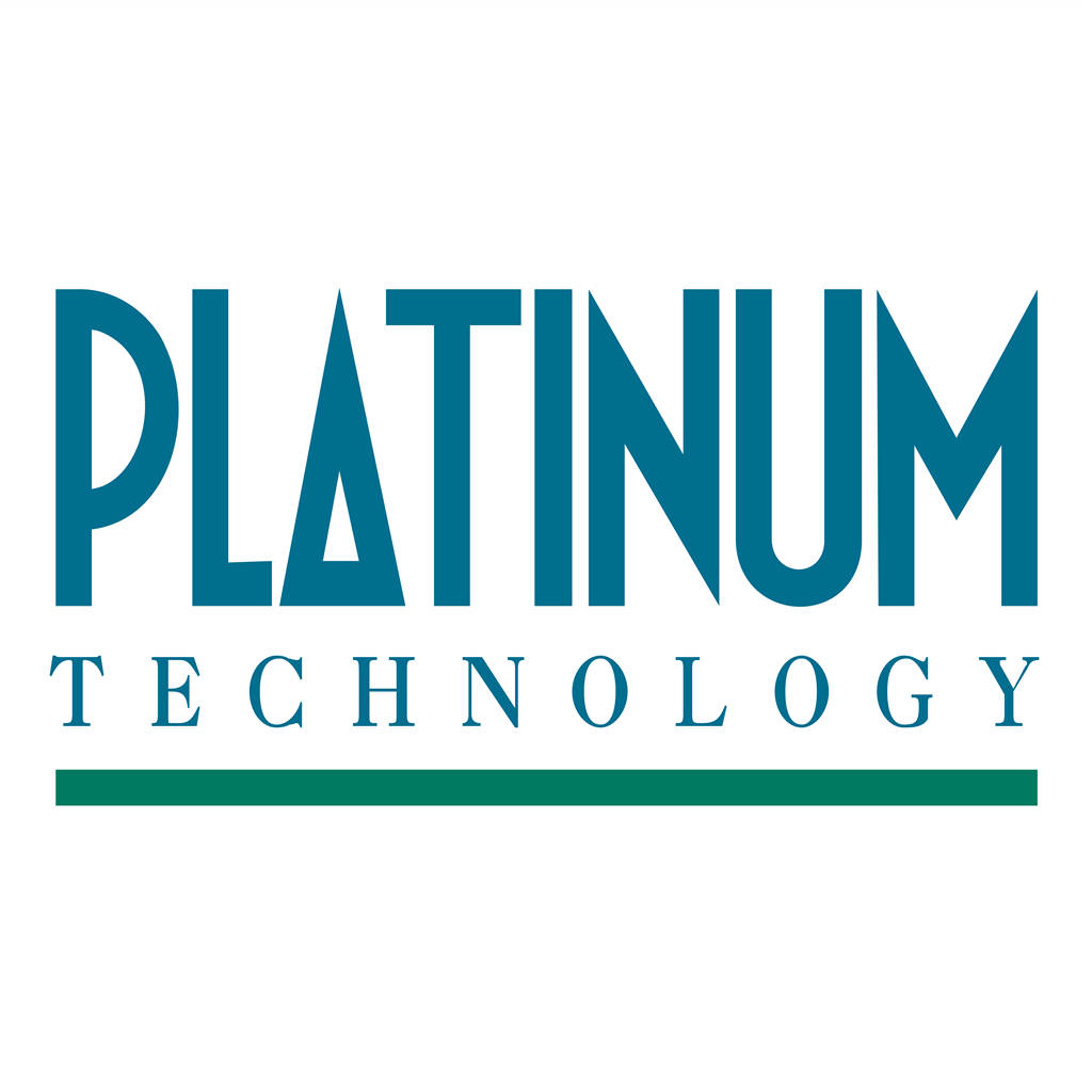 Platinum Technology logotype, transparent .png, medium, large