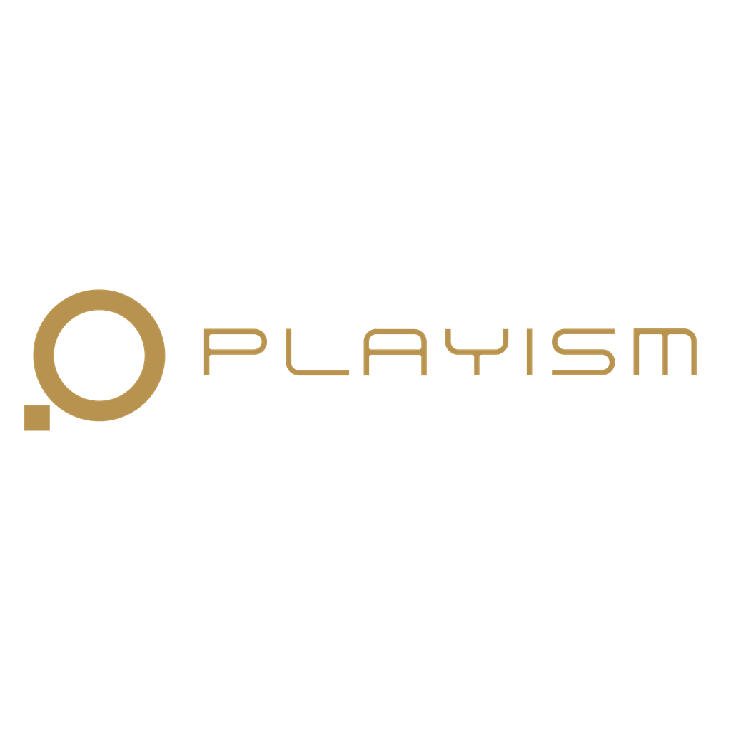Playism logotype, transparent .png, medium, large