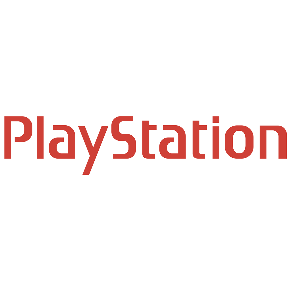 Playstation logotype, transparent .png, medium, large