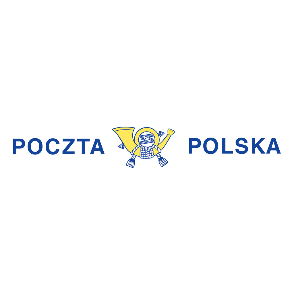 Poczta Polska logotype, transparent .png, medium, large