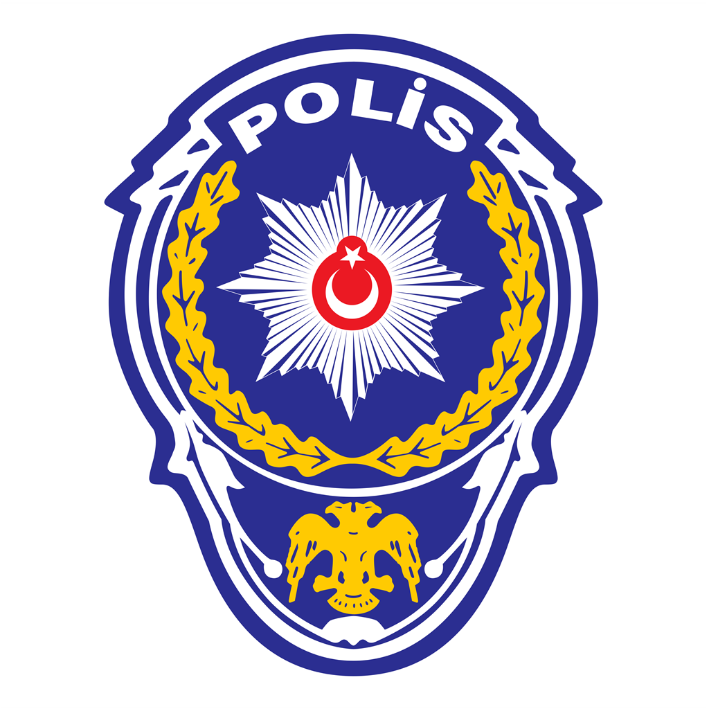 Polis logotype, transparent .png, medium, large