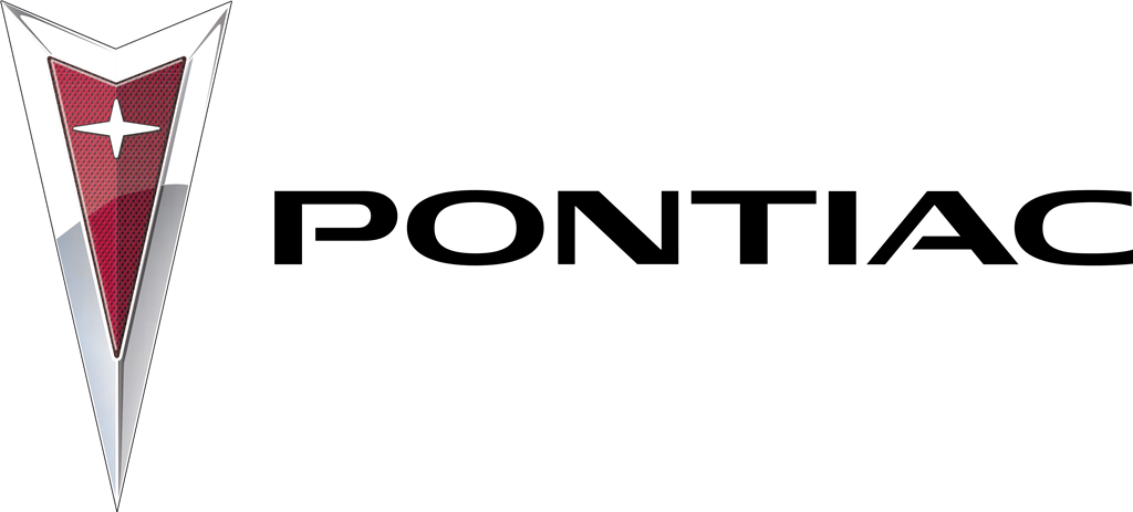 Pontiac logotype, transparent .png, medium, large