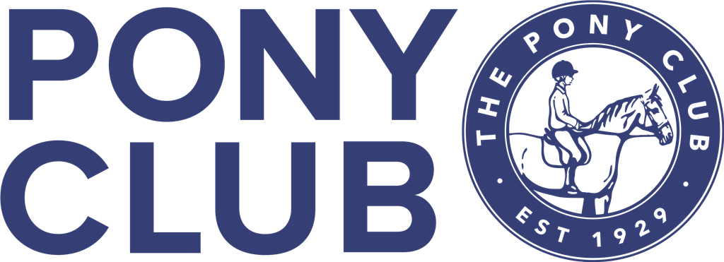 Pony Club logotype, transparent .png, medium, large