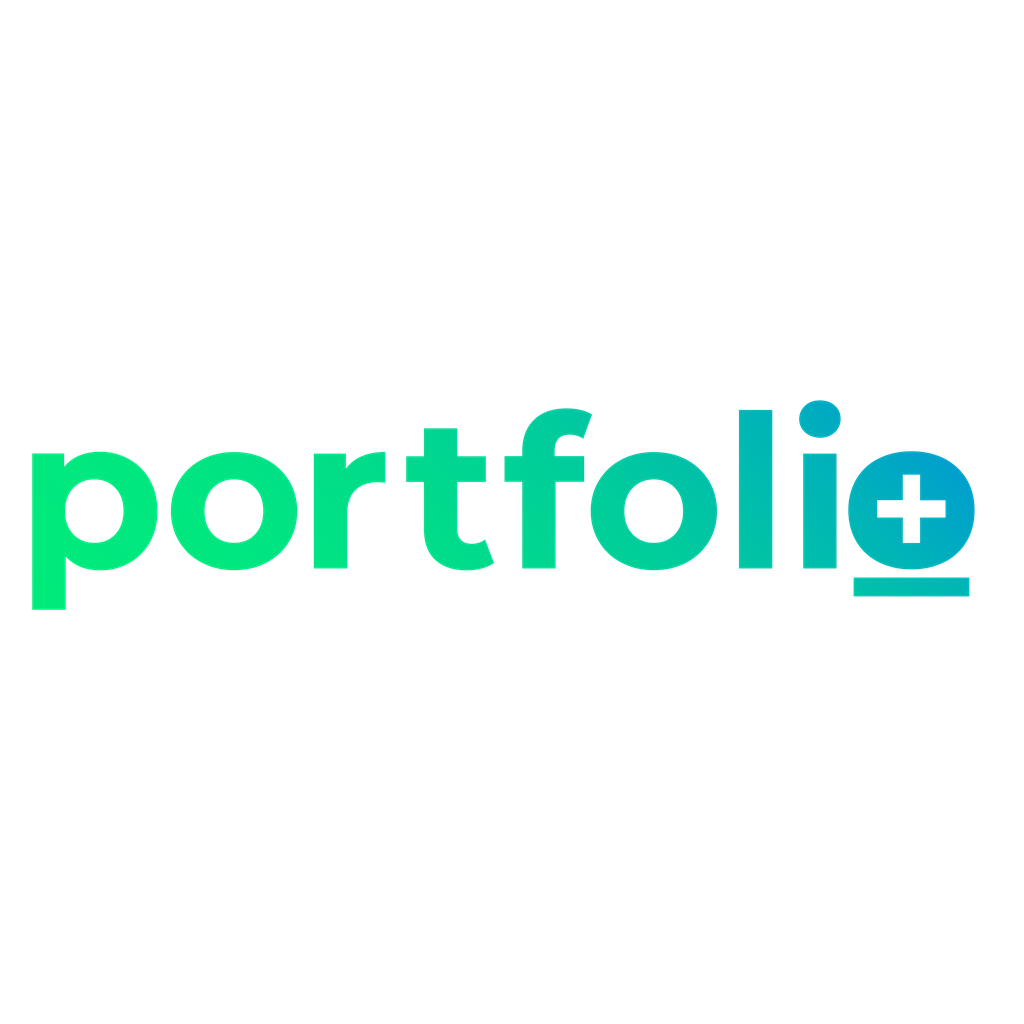 Portfolio Plus Banking Software logotype, transparent .png, medium, large