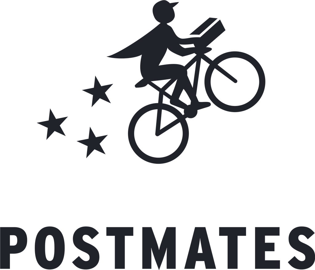 Postmates logotype, transparent .png, medium, large