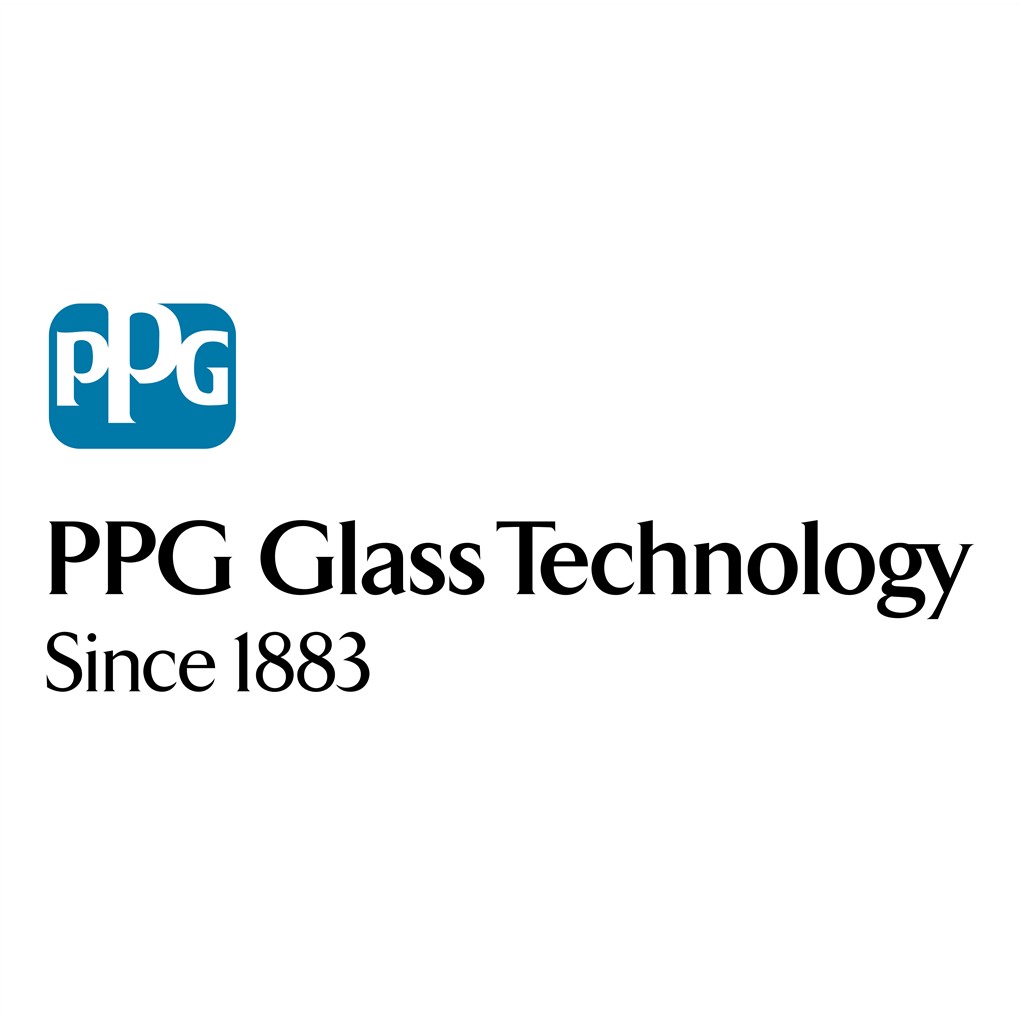 PPG Glass Technology logotype, transparent .png, medium, large