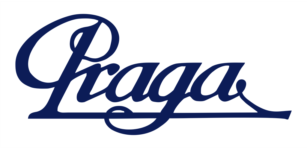 Praga logotype, transparent .png, medium, large