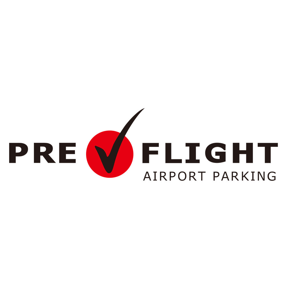 PreFlight Airport Parking logotype, transparent .png, medium, large