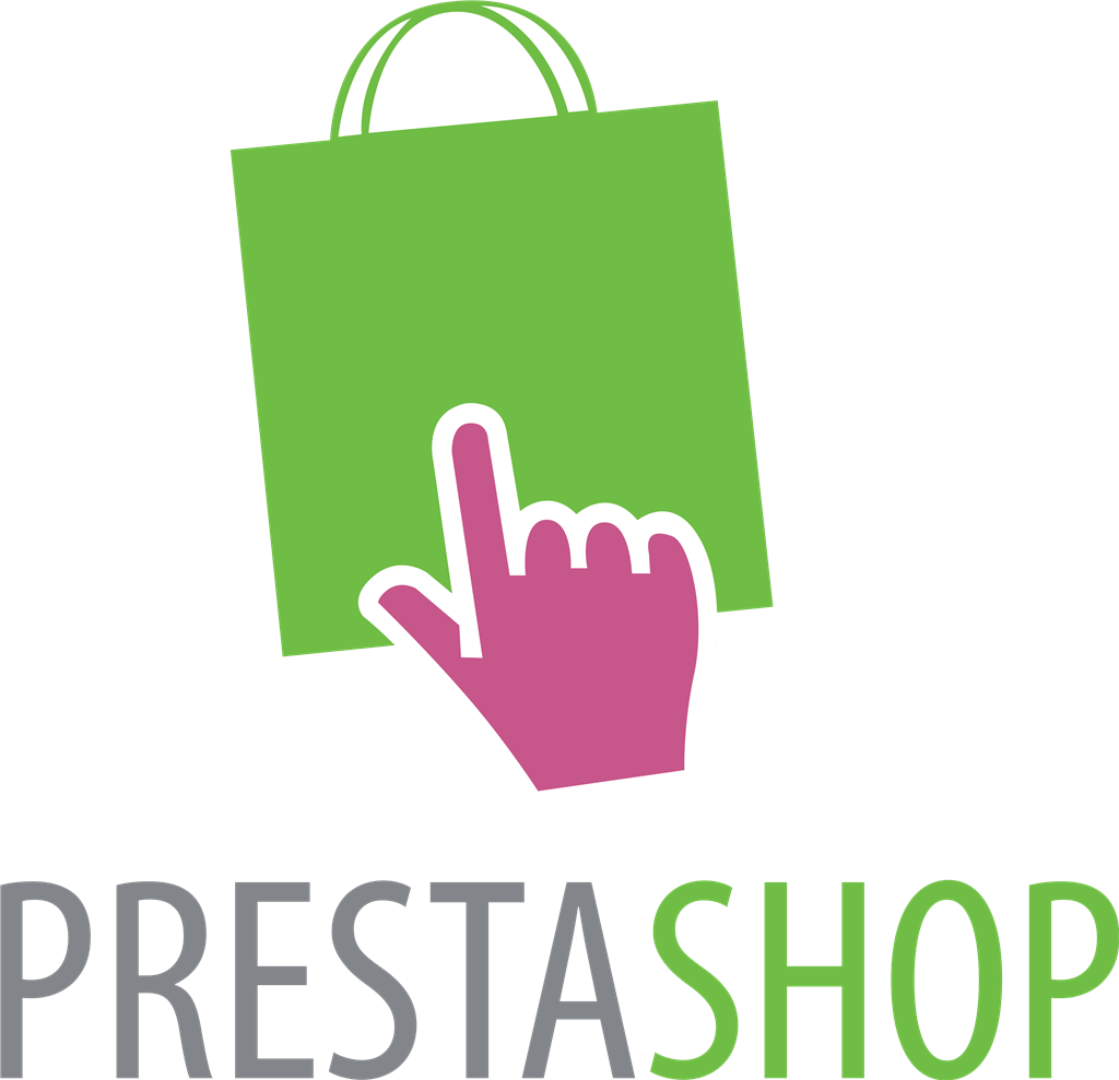 PrestaShop logotype, transparent .png, medium, large