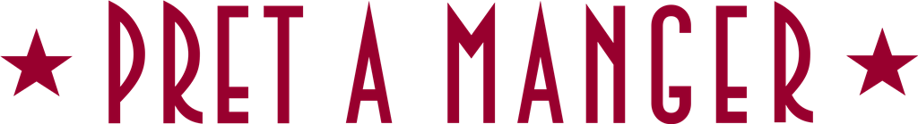 Pret a Manger logotype, transparent .png, medium, large